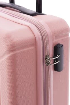 Gladiator Tropical Middelgrote Koffer Expandable - 67 Cm - 72/82 Liter - Roze -Koffer Winkel 805x1200 5