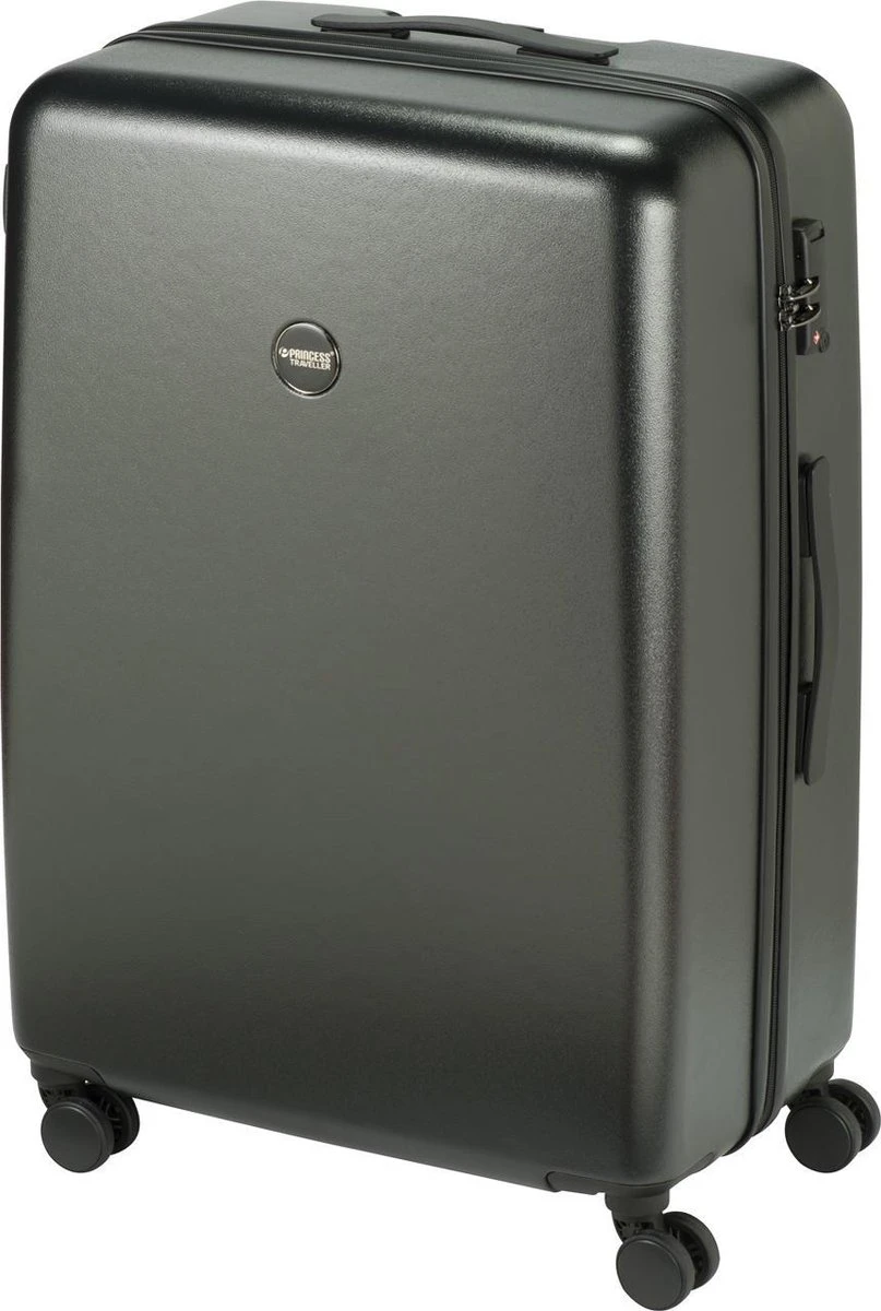 Princess Traveller Harlem - Reiskoffer - Zwart - L - 76cm 4 Princess Traveller Harlem - Reiskoffer - Zwart - L - 76cm - Afbeelding 2