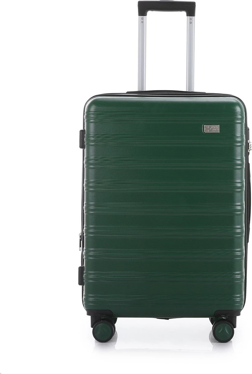 **ACTIE** NDK Swiss - Kofferset - 3 Delig - 4 Wielen - Groen 6 **ACTIE** NDK Swiss - Kofferset - 3 Delig - 4 Wielen - Groen - Afbeelding 4