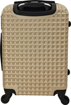 SB Travelbags Handbagage Koffer 51cm 4 Wielen Trolley - Champagne -Koffer Winkel 811x1200 3