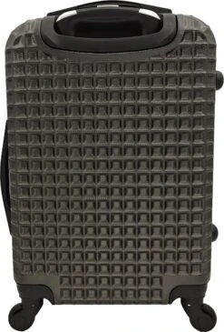 SB Travelbags Handbagage Koffer 55cm 4 Wielen Trolley - Donker Grijs -Koffer Winkel 813x1200 5