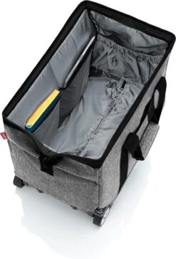 Reisenthel Allrounder Trolley Reiskoffer Reistas Op 2 Wielen - 30L - Twist Silver Grijs -Koffer Winkel 814x1200 3