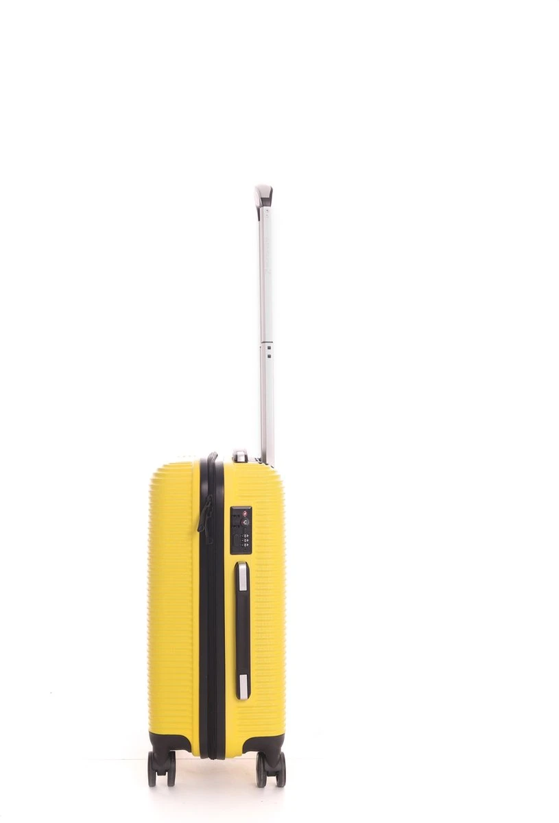 AttitudeZ Air-Z Handbagage Koffer Geel 55cm - TSA-slot 4 AttitudeZ Air-Z Handbagage Koffer Geel 55cm - TSA-slot - Afbeelding 2