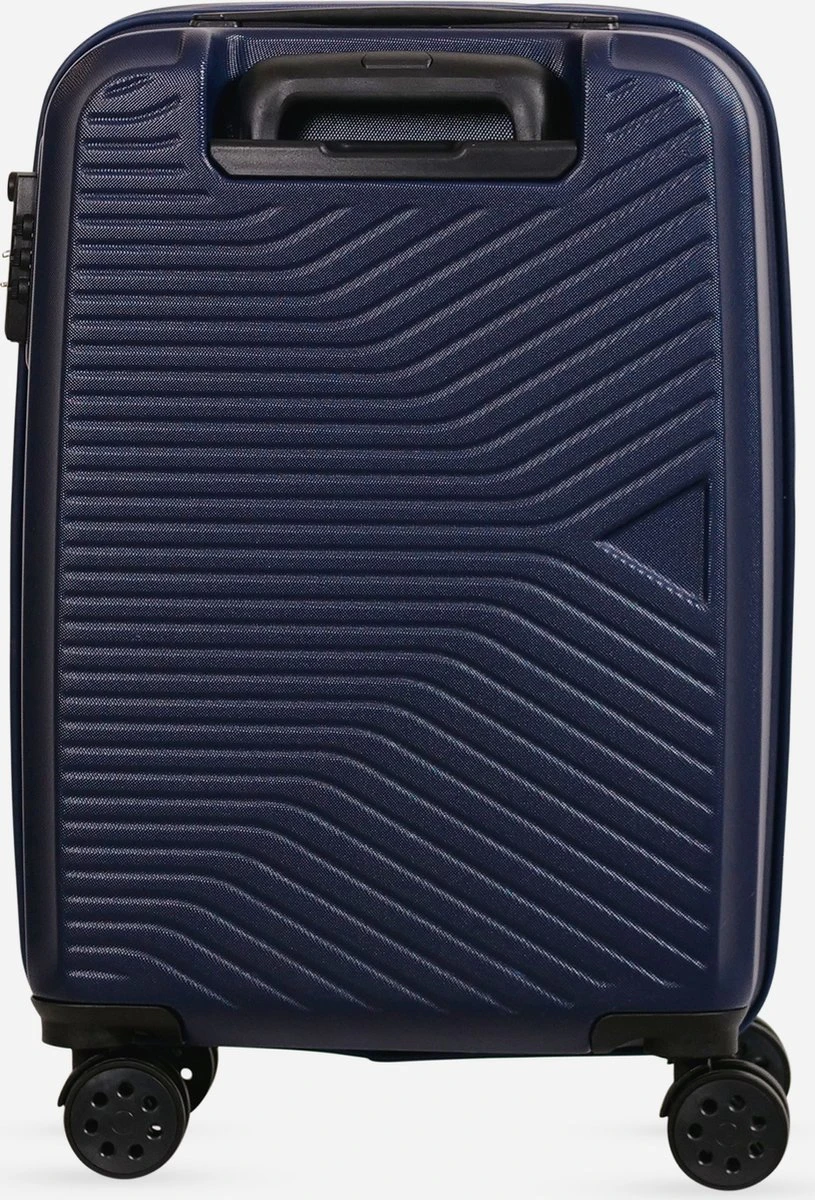 ©TROLLEYZ - Ibiza No.3 - Trolley - 55cm Met TSA Slot - Dubbele Wielen - 360° Spinners - 100% ABS - Handbagage Koffer In Ocean Blue 5 ©TROLLEYZ - Ibiza No.3 - Trolley - 55cm Met TSA Slot - Dubbele Wielen - 360° Spinners - 100% ABS - Handbagage Koffer In Ocean Blue - Afbeelding 3