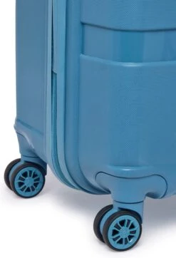 ©TROLLEYZ - Paris No.5 - Trolley - 55cm Met TSA Slot - Dubbele Wielen - 360° Spinners - 100% Polypropyleen - Handbagage Koffer In Ice Blue -Koffer Winkel 819x1200 2