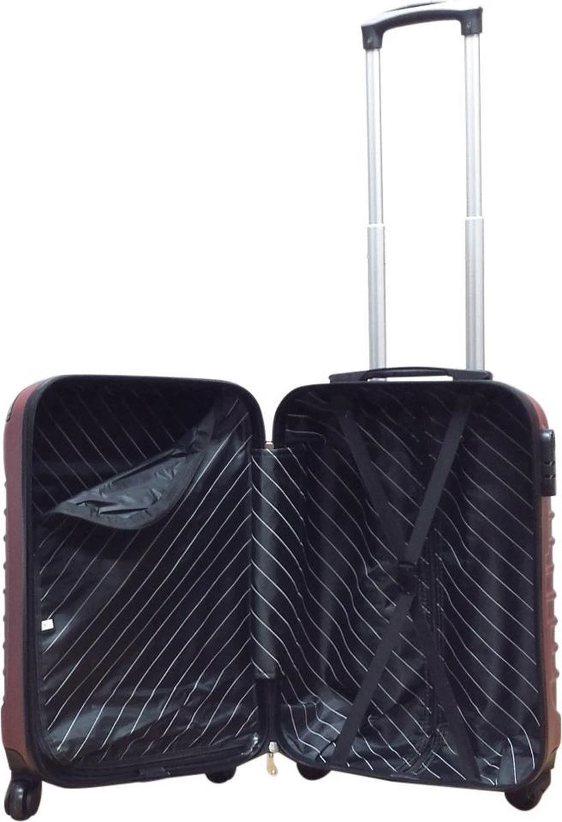 Castillo Quadrant 2 Delige ABS Kofferset (XL + S) - Champagne 6 Castillo Quadrant 2 Delige ABS Kofferset (XL + S) - Champagne - Afbeelding 4