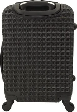 SB Travelbags Handbagage Koffer 55cm 4 Wielen Trolley - Zwart -Koffer Winkel 826x1200 1