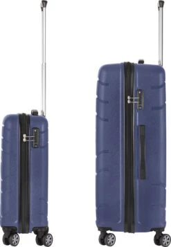 TravelZ Big Bars Kofferset - Trolleyset TSA 2-delig - Handbagage En Groot - Blauw 11 TravelZ Big Bars Kofferset - Trolleyset TSA 2-delig - Handbagage En Groot - Blauw -Koffer Winkel 830x1200 12