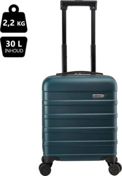 CabinMax Handbagage Koffer - Trolley 30L - Harde Reiskoffer - 45x36x20cm - Lichtgewicht - Groot Capaciteit - Endless Sea -Koffer Winkel 830x1200 3
