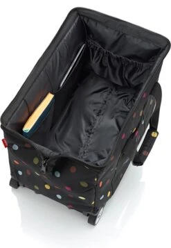 Reisenthel Allrounder Trolley Reiskoffer Reistas Op 2 Wielen - 30L - Dots Zwart -Koffer Winkel 830x1200 5