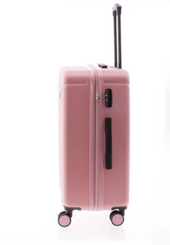 Gladiator Tropical Middelgrote Koffer Expandable - 67 Cm - 72/82 Liter - Roze -Koffer Winkel 836x1200 2