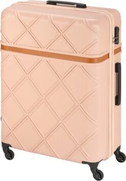Princess Traveller Whistler - Reiskoffer - Roze - Large - 76cm -Koffer Winkel 838x1200 1