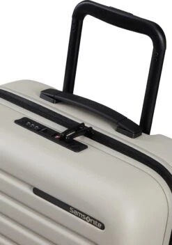 Samsonite Reiskoffer - Stackd Spinner Uitbreidbaar (4 Wielen) 55 Cm Handbagage - Sand - 2.8 Kg -Koffer Winkel 841x1200