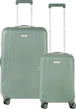 CarryOn Skyhopper Kofferset – TSA Handbagage + Reiskoffer 78cm – Dubbele Wielen - Olijf -Koffer Winkel 842x1200 11