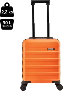 CabinMax Handbagage Koffer - Trolley 30L - Harde Reiskoffer - 45x36x20cm - Lichtgewicht - Groot Capaciteit - Oranje 19 CabinMax Handbagage Koffer - Trolley 30L - Harde Reiskoffer - 45x36x20cm - Lichtgewicht - Groot Capaciteit - Oranje -Koffer Winkel 843x1200 2