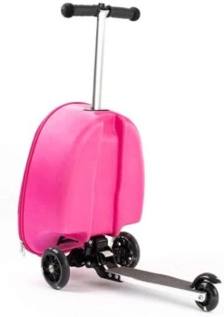 Handbagage Kinderen | Tas Meisje | Roze Uil | Koffer Handbagage | Kinder Koffer Meisjes | Step Meisje | Trolley Kinderen - 50 Kilo - 5 Tot 9 Jaar | Bouncy Box 40x20x25 Cm Incl. Nekkussen Vliegtuig -Koffer Winkel 849x1200 1