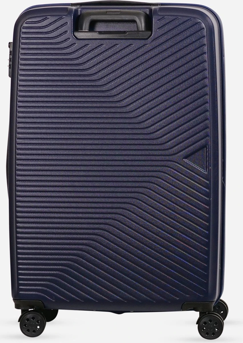 ©TROLLEYZ - Ibiza No.3 - Reiskoffer 69cm Met TSA Slot - Dubbele Wielen - 360° Spinners - 100% ABS - Reiskoffer In Ocean Blue 5 ©TROLLEYZ - Ibiza No.3 - Reiskoffer 69cm Met TSA Slot - Dubbele Wielen - 360° Spinners - 100% ABS - Reiskoffer In Ocean Blue - Afbeelding 3