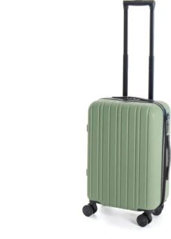 AttitudeZ Azur Handbagage Olijfgroen 55cm - TSA-slot -Koffer Winkel 858x1200