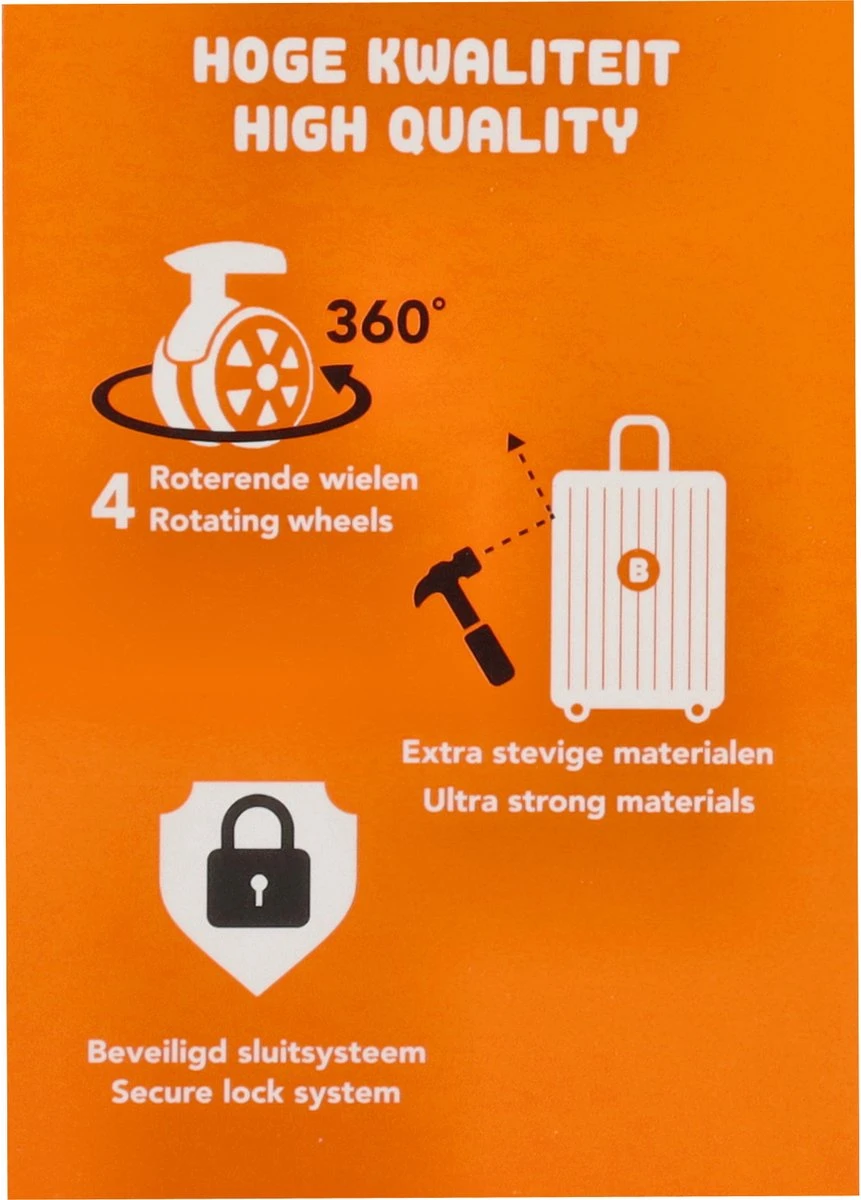 Beagles Originals Comfy Travel Grote Koffer - 74 Cm - Fuchsia 10 Beagles Originals Comfy Travel Grote Koffer - 74 Cm - Fuchsia - Afbeelding 8