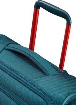 Samsonite Reiskoffer Met Laptopvak - Respark Spinner 55/20 Strict (Handbagage) Grey Print -Koffer Winkel 866x1200