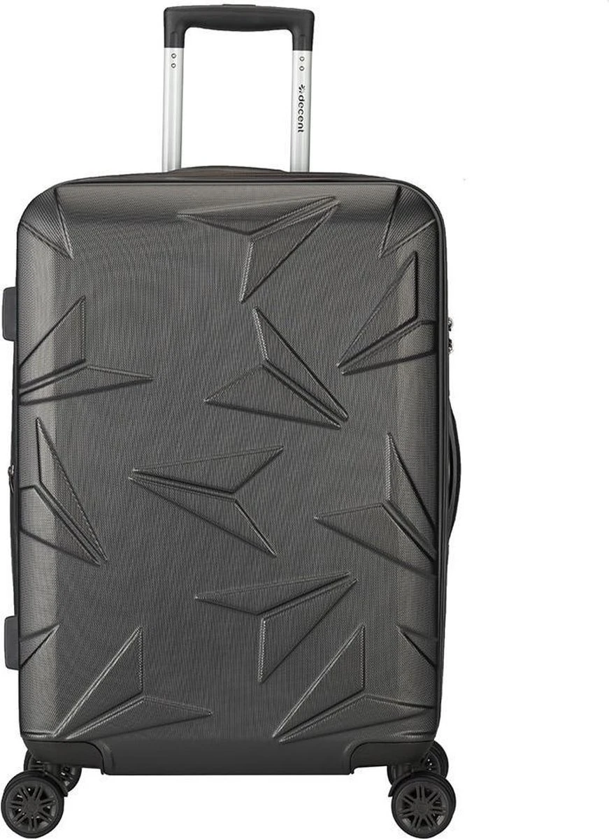 Decent Harde Koffer Q-LuxxHoogte > 67 Cm - Grijs 13 Decent Harde Koffer Q-LuxxHoogte > 67 Cm - Grijs - Afbeelding 11