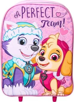 Paw Patrol Skye & Everest Trolley Koffer School Logeren Vakantie -Koffer Winkel 873x1200