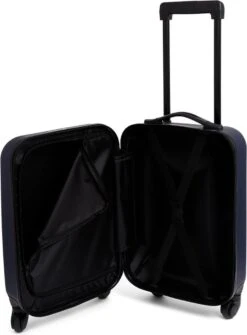 Norlander Squared Handbagagekoffer 37L - Reiskoffer Trolley - ECO Rpet - Blauw -Koffer Winkel 886x1200