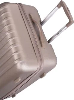 Decent Handbagage Koffer Tranporto - Formaat 55 X 35 X 20 Cm Kleur - Champagne -Koffer Winkel 887x1200 2