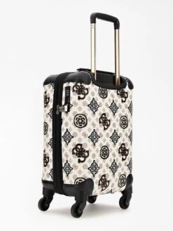 Guess House Party 18 In 4 Wheeler Dames Reiskoffer - Cream Multi Logo -Koffer Winkel 900x1200 23