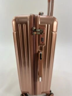 AATravel M Reiskoffer - Trolley ABS - Met Dubbele Wielen - 63 Cm - 66 Liter - Roze -Koffer Winkel 900x1200 41