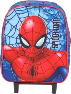 Spider-Man Spiderman Handbagage Reiskoffer/trolley - Blauw/rood - 28 Cm - Voor Kinderen -Koffer Winkel 903x1200 4