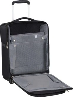 Samsonite Reiskoffer - Respark Upright 45/16 Underseater (Handbagage) Ozone Black 10 Samsonite Reiskoffer - Respark Upright 45/16 Underseater (Handbagage) Ozone Black -Koffer Winkel 912x1200 1