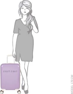 SUITSUIT - Fabulous Fifties - Royal Lavender - Handbagage (55 Cm) 41 SUITSUIT - Fabulous Fifties - Royal Lavender - Handbagage (55 Cm) -Koffer Winkel 927x1200 1