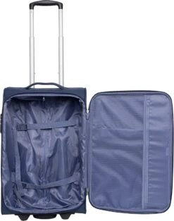 Travelbags Handbagage Zachte Koffer / Trolley / Reiskoffer - The Base - 55 Cm - Blauw 18 Travelbags Handbagage Zachte Koffer / Trolley / Reiskoffer - The Base - 55 Cm - Blauw -Koffer Winkel 944x1200