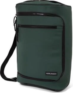 Norlander Lyon Trolleytas - Dull PU - 21 Liter - Groen -Koffer Winkel 945x1200