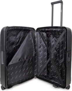 Decent Transit Handbagage Koffer - 55 Cm - Zwart 28 Decent Transit Handbagage Koffer - 55 Cm - Zwart -Koffer Winkel 949x1200 1