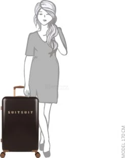 SUITSUIT - Fab Seventies Classic - Espresso Black - Reiskoffer (66 Cm) -Koffer Winkel 950x1200 1
