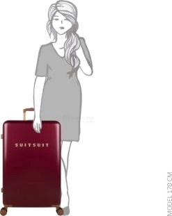 SUITSUIT - Fab Seventies Classic - Biking Red - Reiskoffer (76 Cm) 30 SUITSUIT - Fab Seventies Classic - Biking Red - Reiskoffer (76 Cm) -Koffer Winkel 953x1200