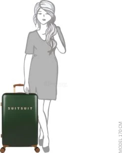 SUITSUIT - Fab Seventies Classic - Beetle Green - Reiskoffer (66 Cm) -Koffer Winkel 954x1200 1