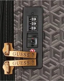 Guess Zachte Koffer / Trolley / Reiskoffer - Vikky - 57 Cm (medium) - Multicolor -Koffer Winkel 954x1200 5