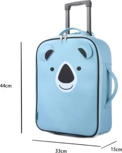 Orta Nova Handbagage Zachte Koffer / Trolley / Reiskoffer - Classic - 44 Cm - Multicolor -Koffer Winkel 955x1200 6