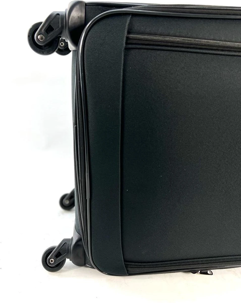 AATravel XL Reiskoffer - Trolley - Met Expander - Voorvakken - 78 Cm - 120 Liter - Zwart 5 AATravel XL Reiskoffer - Trolley - Met Expander - Voorvakken - 78 Cm - 120 Liter - Zwart - Afbeelding 3