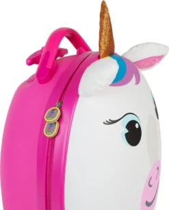 Boppi - Kindertrolley - Eenhoorn - Handbagage - Lichtgewicht - Duurzaam - 17L 12 Boppi - Kindertrolley - Eenhoorn - Handbagage - Lichtgewicht - Duurzaam - 17L -Koffer Winkel 964x1200