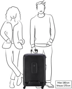 Delsey Moncey Trolley Case - 76 Cm - Black -Koffer Winkel 969x1200 7