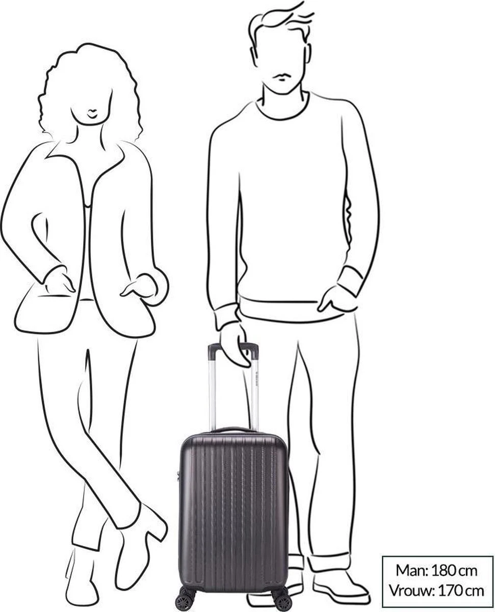 Decent Tranporto-One Handbagage Koffer 55 Cm - Zalmroze 22 Decent Tranporto-One Handbagage Koffer 55 Cm - Zalmroze - Afbeelding 20