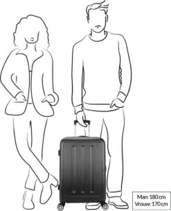 Decent Neon-Fix 2.0 Medium Koffer 66 Cm - 65 Liter - Oranje -Koffer Winkel 971x1200 6