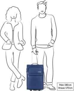 Travelbags Handbagage Zachte Koffer / Trolley / Reiskoffer - The Base - 55 Cm - Blauw 23 Travelbags Handbagage Zachte Koffer / Trolley / Reiskoffer - The Base - 55 Cm - Blauw -Koffer Winkel 972x1200 3