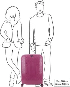 Decent Axiss Fix Koffer 68 Cm Lavendel -Koffer Winkel 972x1200 6