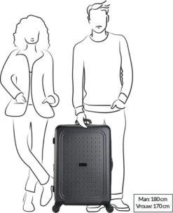 Decent Maxi-Air Trolley 77 Expandable Antraciet -Koffer Winkel 973x1200 14