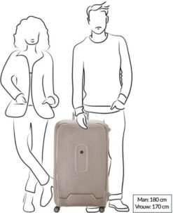 Delsey Moncey Trolley Case - 82 Cm - Purple -Koffer Winkel 977x1200 3